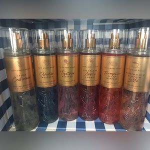 *NEW BATH AND BODY WORKS FINE FRAGRANCE MIST 6 pcs